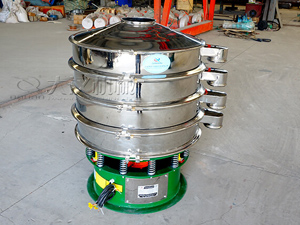 1-5層篩網(wǎng)，可一次性獲得2-6種不同粒徑的物料